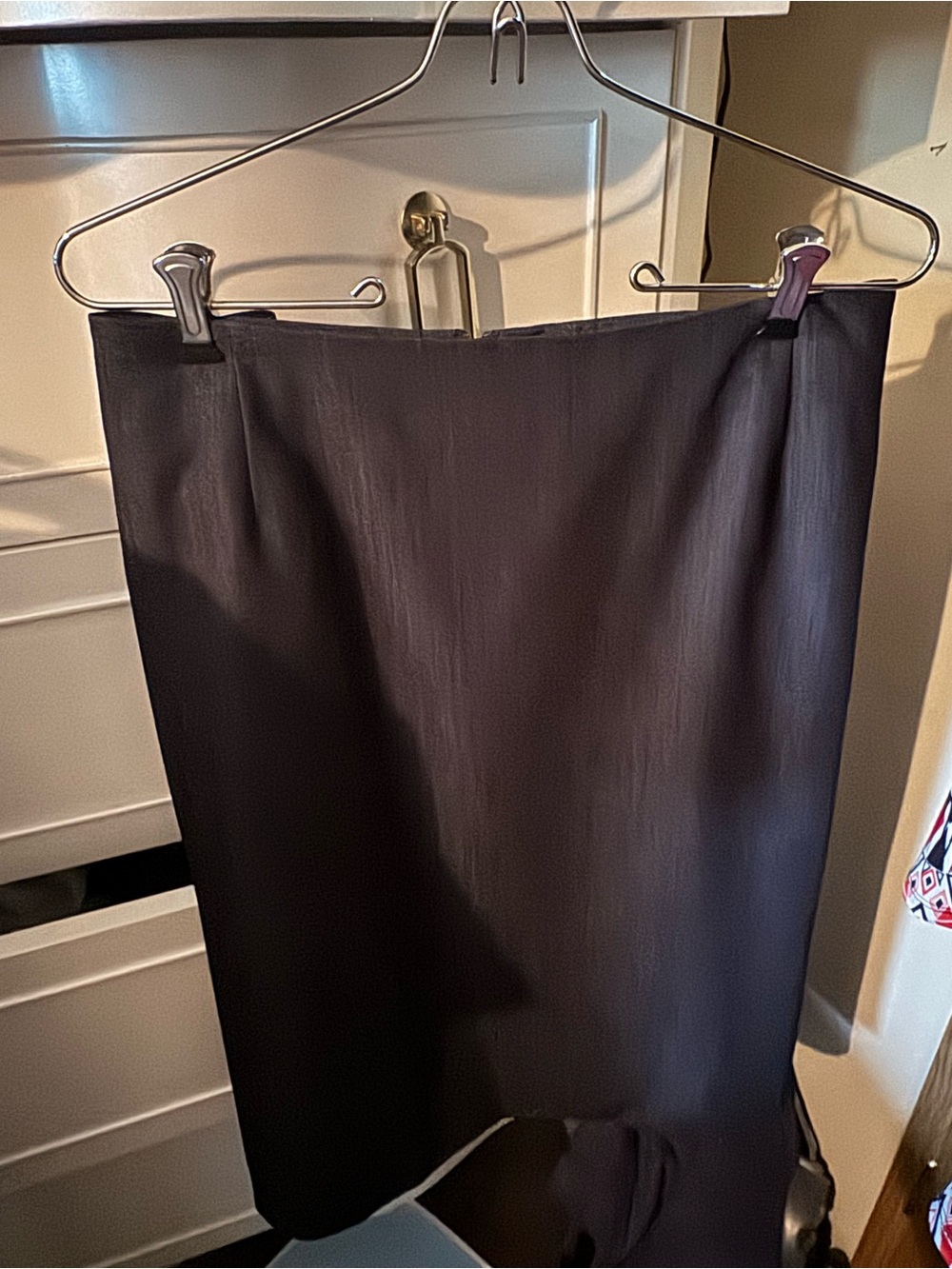 Jones Wear Charcoal Pencil Skirt